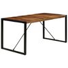 vidaXL spisebord 160 x 80 x 75 cm massivt akacietr&aelig;