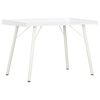vidaXL skrivebord 90x50x79 cm hvid