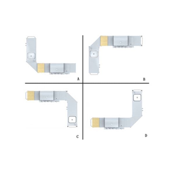 vidaXL gasgrill 4 + 1 grillzoner