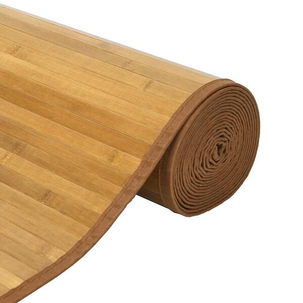 vidaXL gulvt&aelig;ppe 60x300 cm rektangul&aelig;r bambus naturfarvet