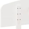 vidaXL sengegavl 90 cm massivt fyrretr&aelig; hvid