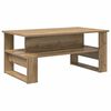 vidaXL Sofabord Artisan Egetr&aelig; 90 x 50 x 40 cm Konstrueret tr&aelig;