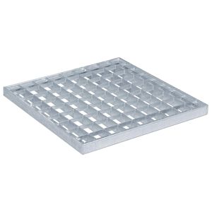 vidaXL Gitter S&oslash;lv 30 x 30 x 2 cm Hot-Dip Galvaniseret St&aring;l