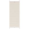 vidaXL Plisseret blind 50x100 cm creme