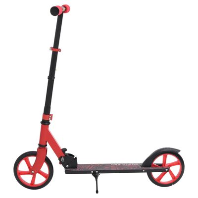 vidaXL løbehjul til børn 2 hjul med justerbart styr rød