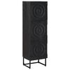 vidaXL Highboard Sort 35 x 30 x 120 cm