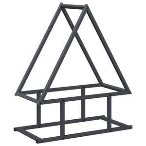 vidaXL br&aelig;ndestativ 50x25x60 cm koldvalset st&aring;l antracitgr&aring;