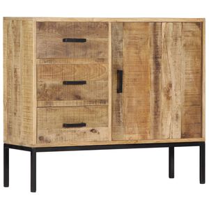 vidaXL sk&aelig;nk massivt mangotr&aelig; 88 x 30 x 71 cm