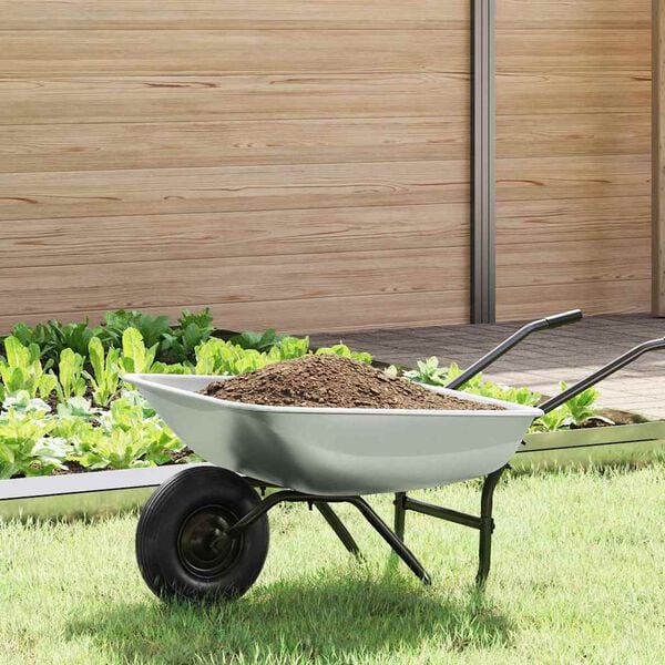 vidaXL Skovl til Skovludskiftning S&oslash;lv 80 x 60 x 25 cm St&aring;l