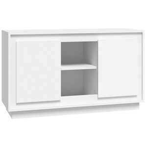 vidaXL sk&aelig;nk 102x35x60 cm konstrueret tr&aelig; hvid