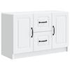 vidaXL Sideboard Hvid 89 x 34,5 x 57 cm Konstrueret tr&aelig;
