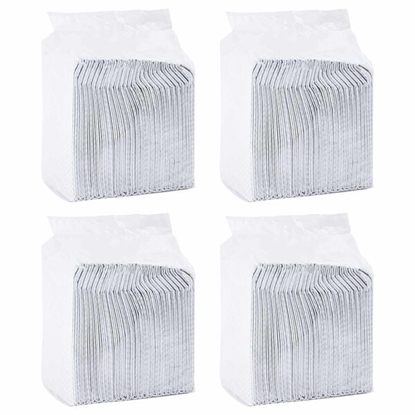 vidaXL Kæledyr Træningspad Ensfarvet 200 pcs 120 x 80 cm