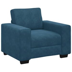 vidaXL sofastol 100x77x82 cm fl&oslash;jl bl&aring;