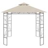 vidaXL pavillon 3x3x2,7 m 160 g/m² cremefarvet