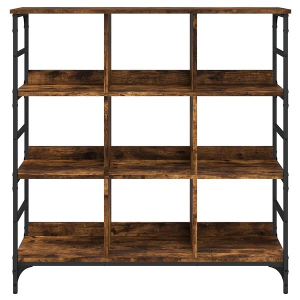 vidaXL sk&aelig;nk 102x32x103,5 cm konstrueret tr&aelig; r&oslash;get egetr&aelig;sfinish