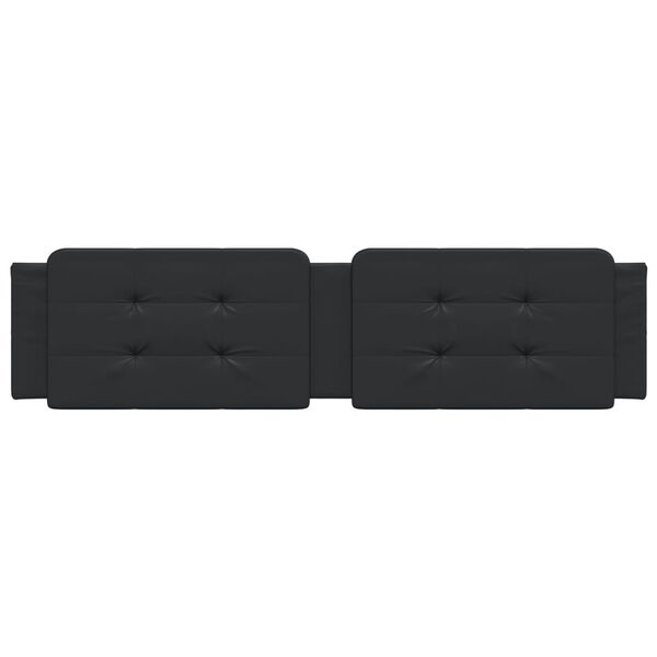 vidaXL gavlpude Zadar 200 cm kunstl&aelig;der sort