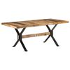 vidaXL spisebord 180x90x76 cm ru mangotr&aelig;