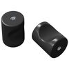vidaXL Kabinet Knob 2 stk. Sort 18 x 23 mm Jern