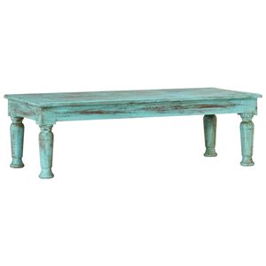 vidaXL sofabord 110x50x34 cm massivt genbrugstr&aelig;