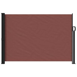 vidaXL Udtr&aelig;kkeligt side-markise Brun 300 x 170 cm Polyester