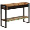 vidaXL konsolbord 110x30x76 cm massivt genbrugstr&aelig;