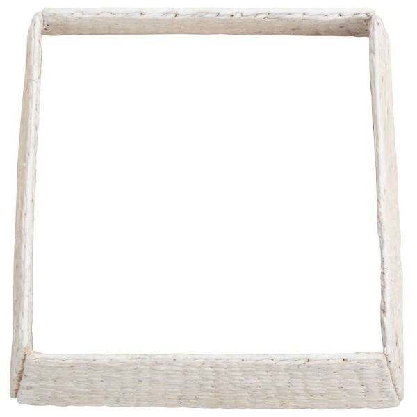 vidaXL Juletr&aelig;krave Hvid 50 x 50 x 25 cm Vandhyacint