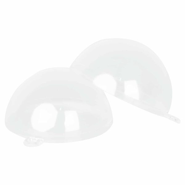 vidaXL Jule Kugles&aelig;t 50 pcs Transparent &Oslash; 5 cm