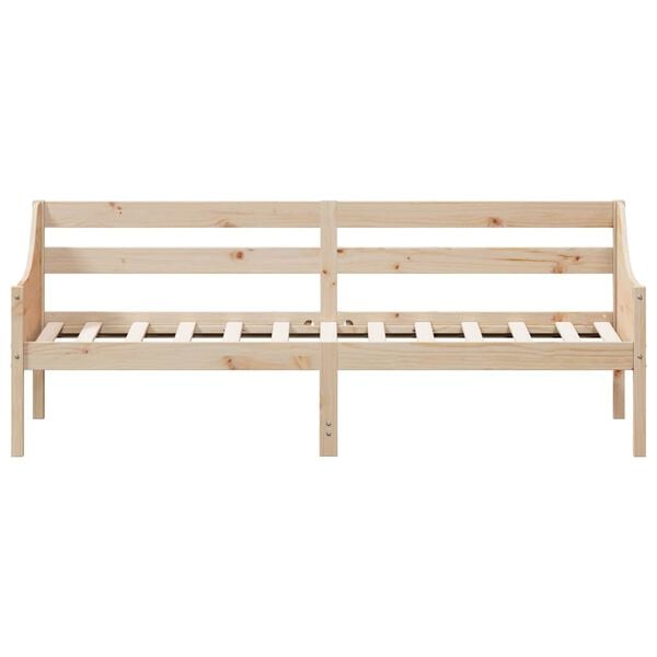 vidaXL daybed uden madras 80x200 cm massivt fyrretr&aelig;