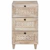vidaXL Sideboard med skuffe Hvid 33.5 x 40 x 75 cm