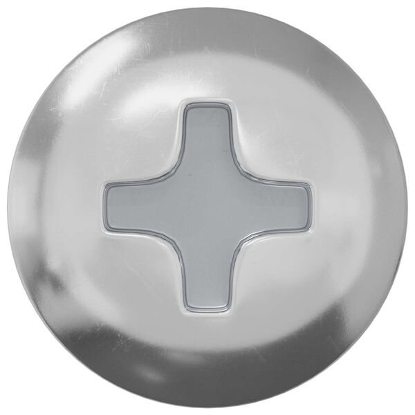 vidaXL Tr&aelig;skruer 12 pcs S&oslash;lv M3,5 x 20 mm St&aring;l