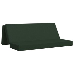 vidaXL Samlebar Sofa Seng 180 x 67 x 45 cm M&oslash;rkegr&oslash;n