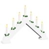 vidaXL Julelys bro 7 LED'er Varm hvid 39.5 x 5 x 29 cm
