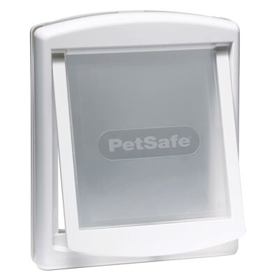 PetSafe 2-vejskæledyrsdør 740 mellem 26,7 x 22,8 cm hvid 5020