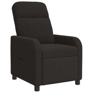 vidaXL Recliner Sort Boucl&eacute;