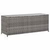 vidaXL opbevaringskasse til haven 150x50x60 cm polyrattan gr&aring;