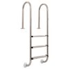 vidaXL poolstige 3 trin rustfrit st&aring;l 304 120 cm