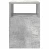vidaXL Endebord 2 pcs Beton Gr&aring; 30,5 x 30 x 45 cm Konstrueret tr&aelig;