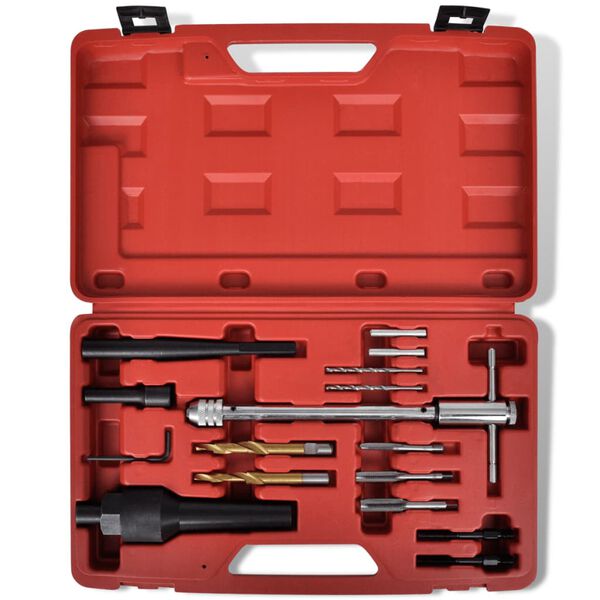 Sæt i 16 dele til afmontering/reparation af gløderør, Audi, Seat, VW