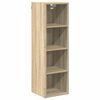 vidaXL H&aelig;ngeskab Sonoma eg 30 x 29,5 x 100 cm Konstrueret tr&aelig;