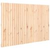 vidaXL sengegavl 166x3x110 cm massivt fyrretr&aelig;