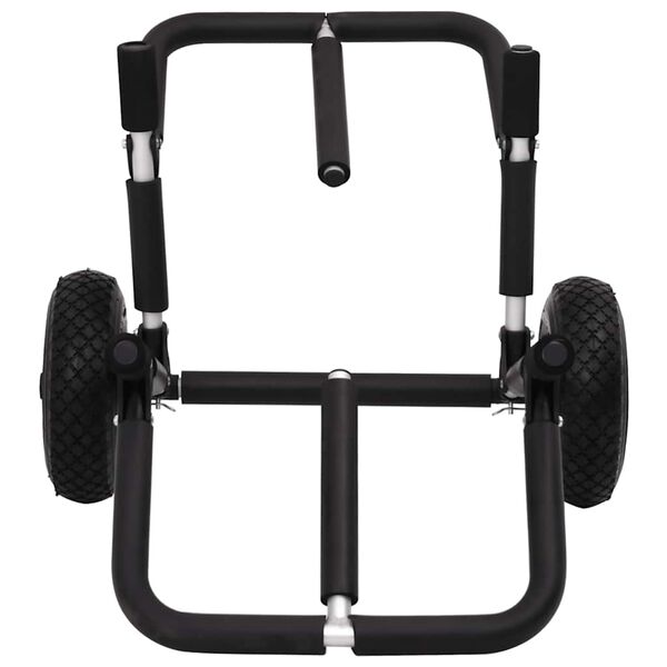 vidaXL SUP Trolley til 2 surfbr&aelig;tter 90 kg foldbar aluminium