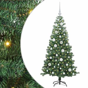 vidaXL Juletr&aelig; Gr&oslash;n 120 cm PVC
