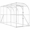 vidaXL H&oslash;nsehus Mod V&aelig;g S&oslash;lv 600 x 150 x 215 cm Galvaniseret st&aring;l