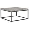 vidaXL sofabord 75 x 75 x 38 cm beton-look