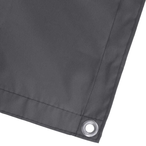 vidaXL altanafsk&aelig;rmning 90x1000 cm 100 % polyester antracitgr&aring;