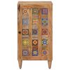 vidaXL Sideboard Naturfarvet 40 x 33,5 x 75 cm Massivt mangotr&aelig;