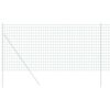 vidaXL Euro Hejn Gr&oslash;n 0,4 x 25 m PVC-belagt jern