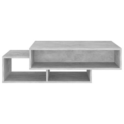 vidaXL sofabord 105x55x32 cm spånplade betongrå