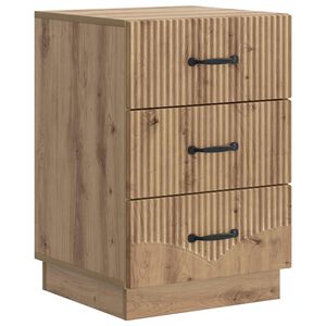 vidaXL Natskab Artisan-eg 43 x 41 x 63,5 cm Konstrueret tr&aelig;