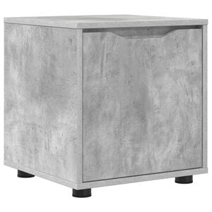 vidaXL Badev&aelig;relsesskab 40,5 x 40 x 44 cm Konstrueret tr&aelig; Beton Gr&aring;